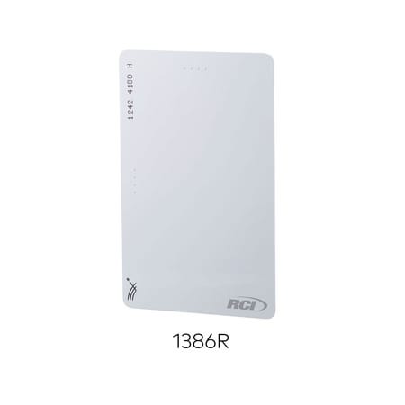 1386R 125kHz Proximity Card Low Frequency Credentials RCI EAD